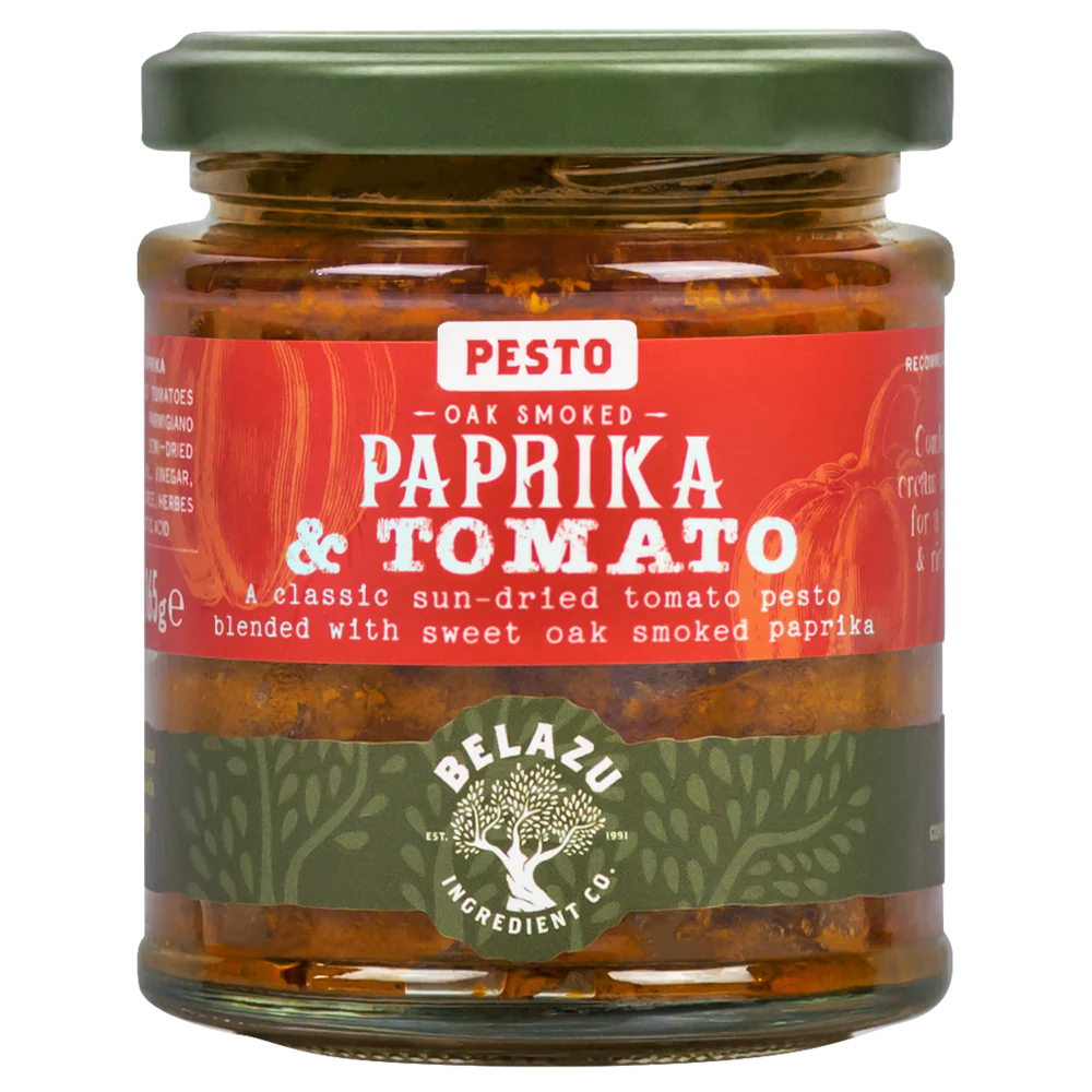 Belazu Oak Smoked Paprika & Tomato Pesto