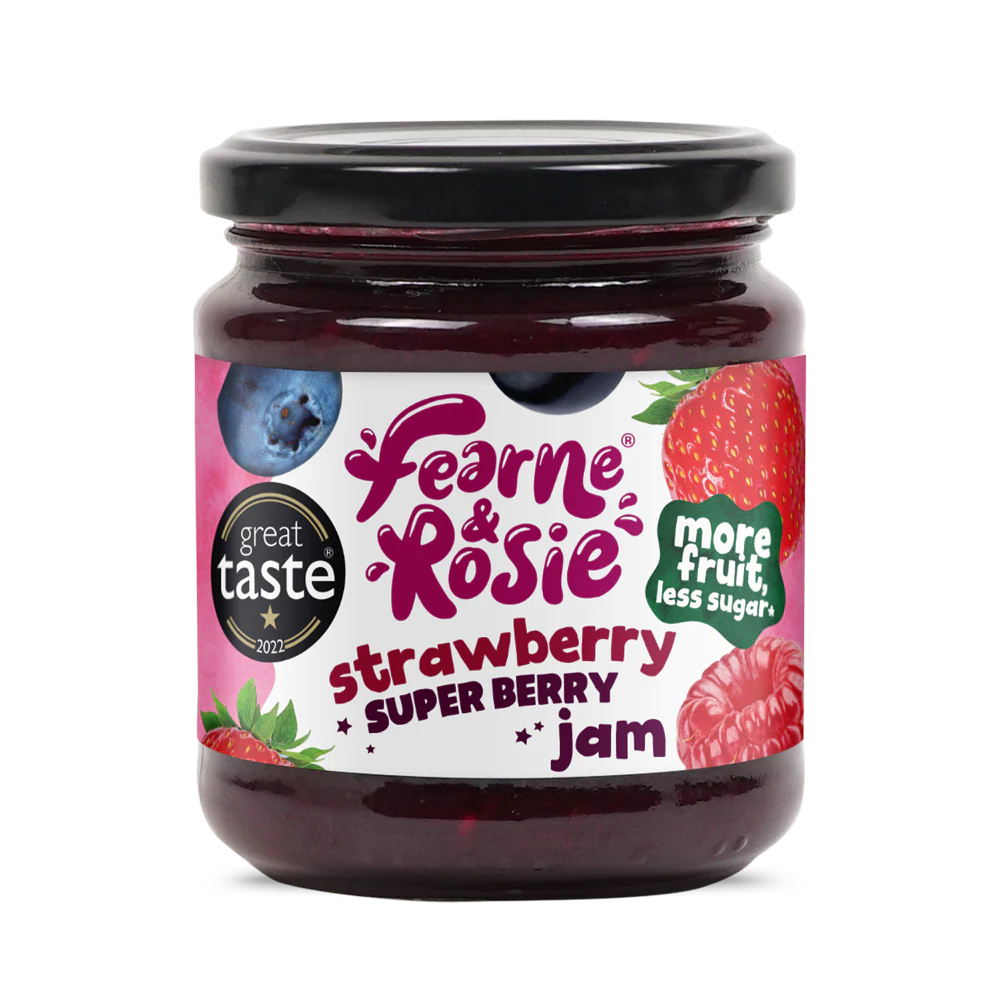 Ferne & Rosie Strawberry + Super Berry Jam