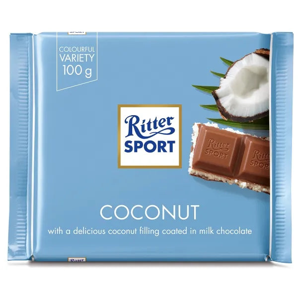 Ritter Sport - Milk Choc Coconut