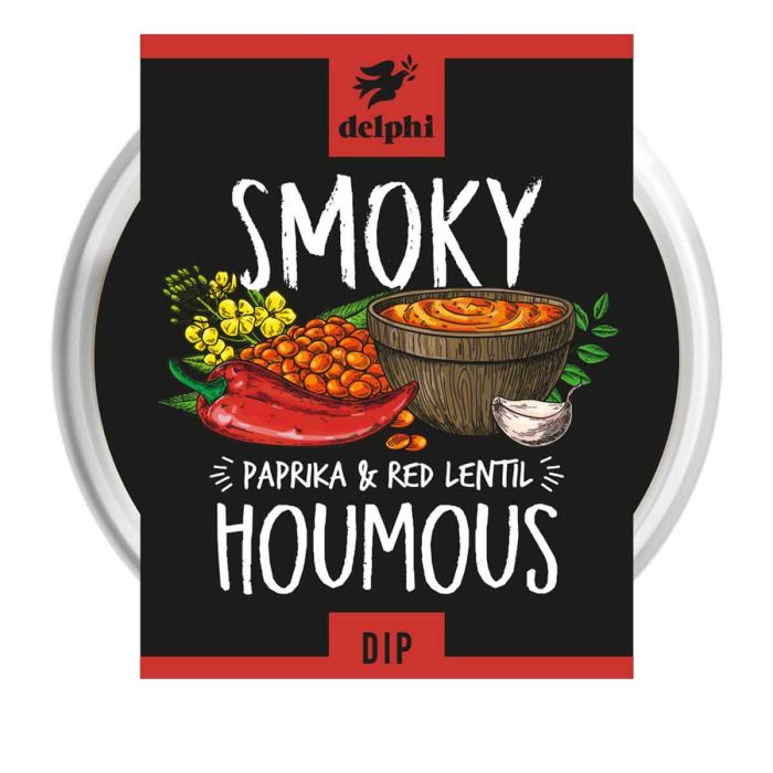 Delphi Smoky Paprika & Red Lentil Houmous