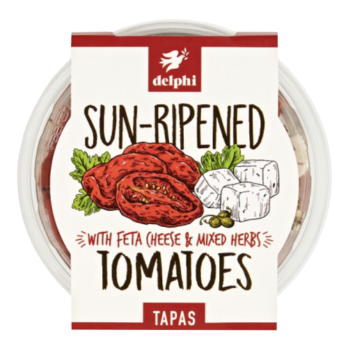 Delphi Sun Ripened Tomatoes with Feta Cheese & Mixed Herbs