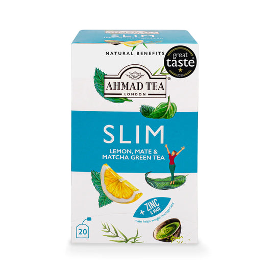 Ahmad Lemon, Mate & Matcha Green Tea 'Slim' Infusion Tea