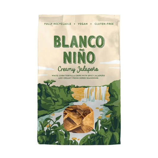 Blanco Nino - Ancient Grain Tortilla Chips Creamy Jalapeno