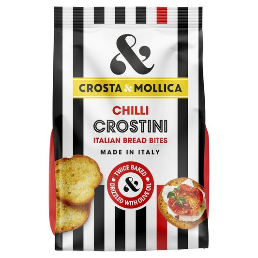 Crosta & Mollica Chilli Crostini Italian Bread Bites
