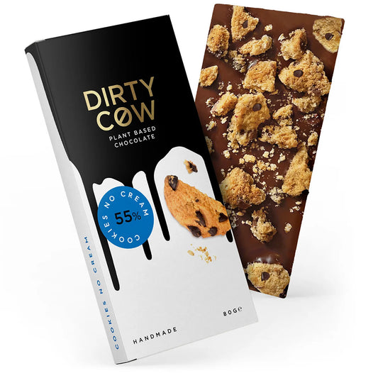 Dirty Cow Cookies No Cream Chocolate - Plant Based