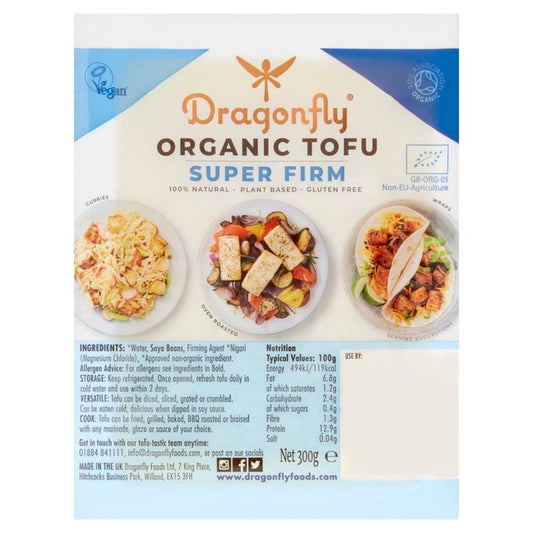 Dragonfly Organic Tofu Super Firm