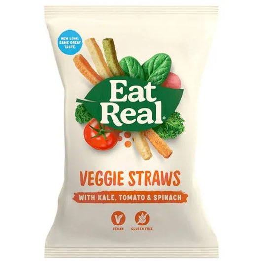 Eat Real Veggie Straws with Kale, Tomato and Spinach