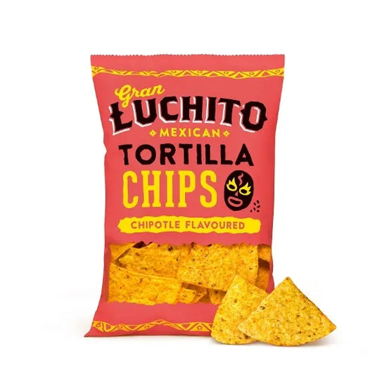 Gran Luchito Tortilla Chips Chipotle Flavour