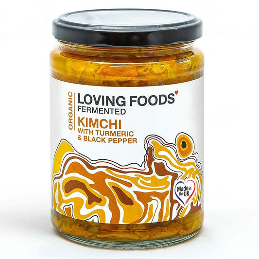Loving Foods Organic Fermented Kimchi- Tumeric & Black Pepper