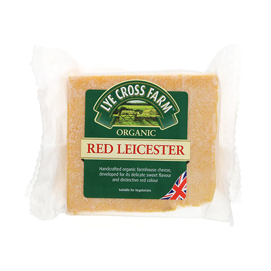 Lye Cross Farm Red Leicester Cheese Organic