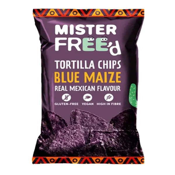 Mister Free'd Tortilla Chips Blue Maize