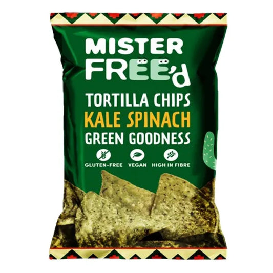 Mister Free'd Tortilla Chips Kale Spinach
