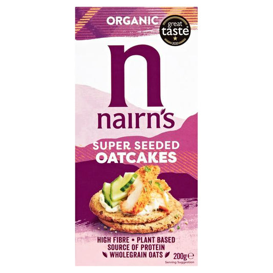 Nairn's Super Seeded Organic Oatcakes