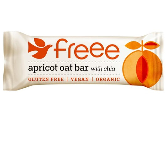 Organic Gluten Free Apricot & Chia Seed Oat Bars