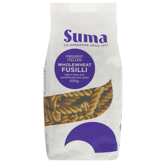 Suma Organic Wholewheat Fusilli