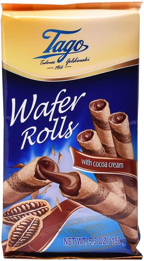 Tago Wafer Rolls With Cocoa Cream