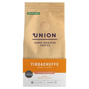Union Coffee Yirgacheffe Ethiopia Cafetière Grind 200g
