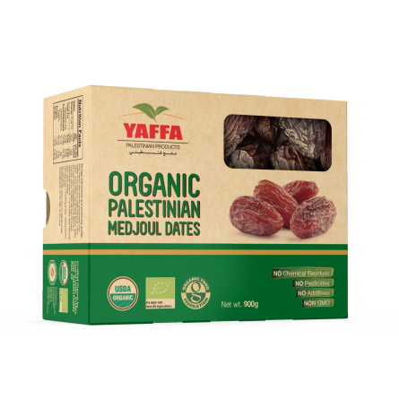 Yaffa Organic Palestinian Medjoul Dates 900g