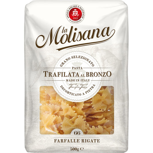 La Molisana Trafilata Al Bronzo - Farafelle Rigate no.66