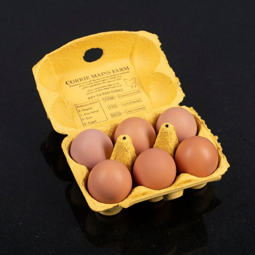 6 Pack Free Range Large Eggs - Corrie Mains