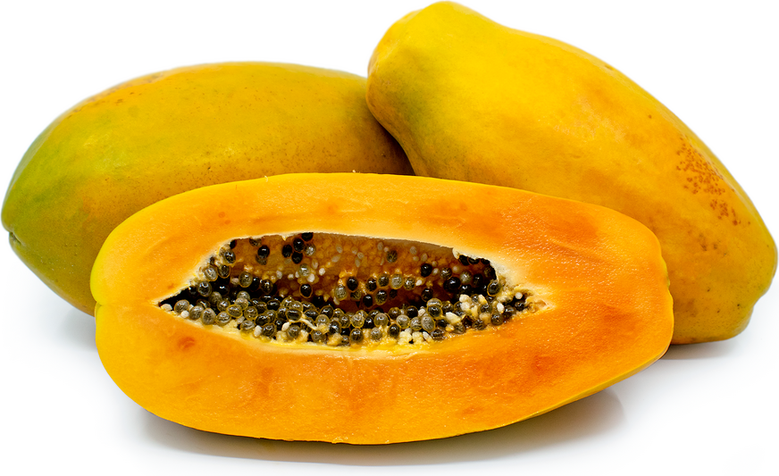 Yellow Papaya Ripe - Half – Garden Fresh Exotics